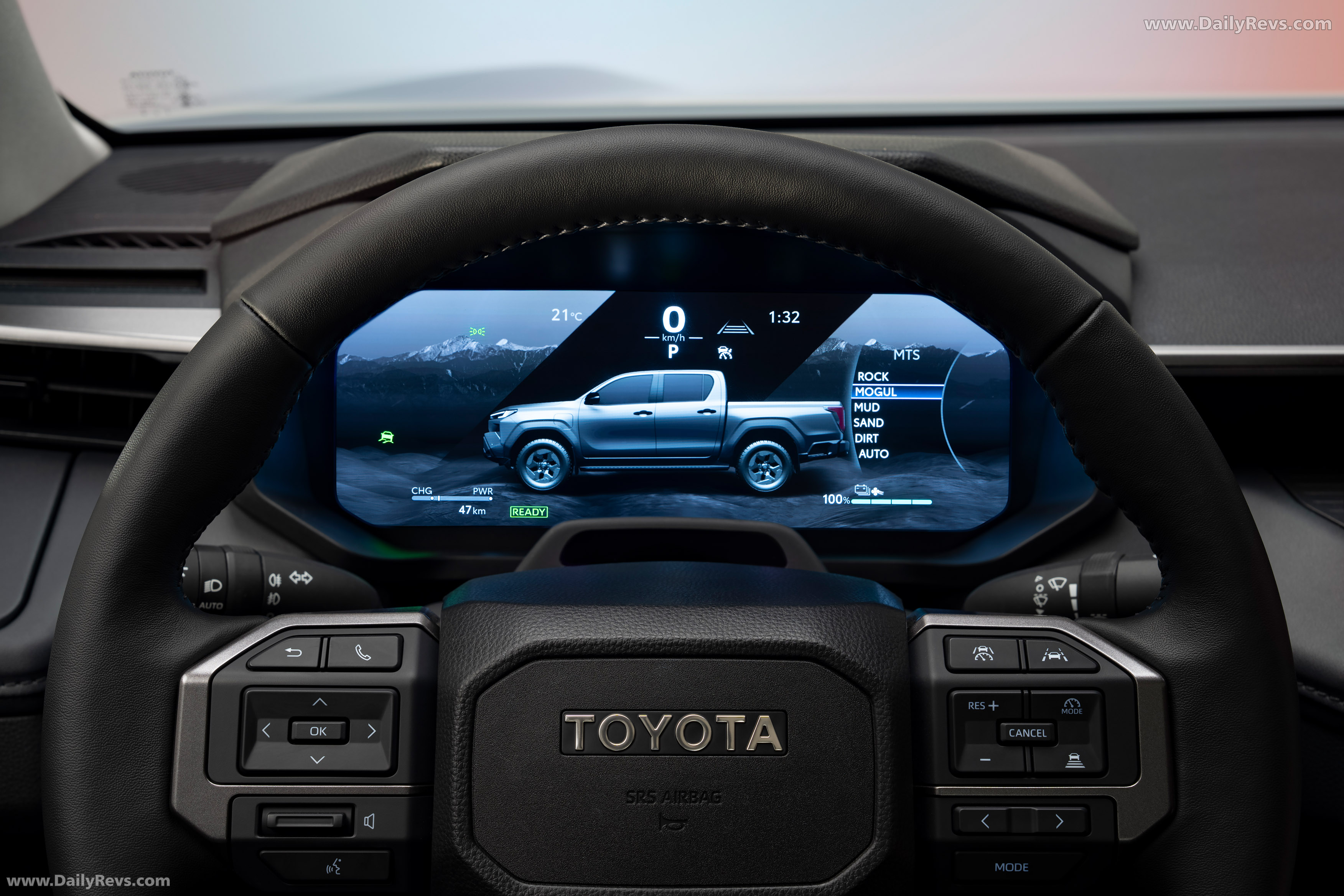 2026 Toyota Hilux BEV Interior