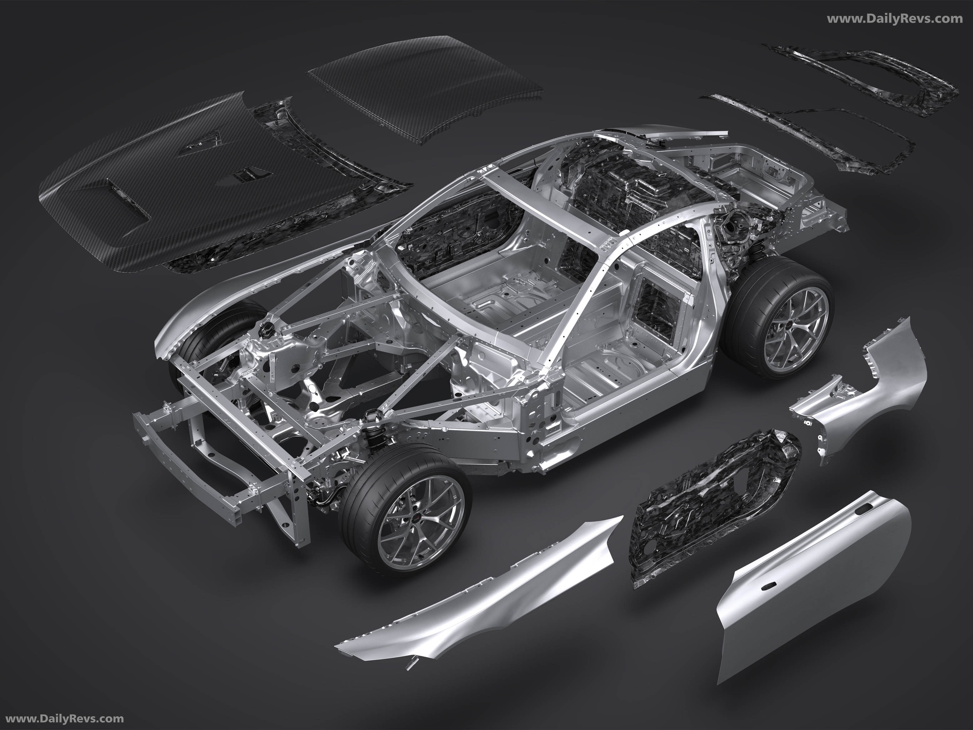2025 Toyota GR GT3 Concept Sketches