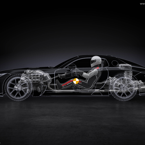 2025 Toyota GR GT3 Concept Sketches