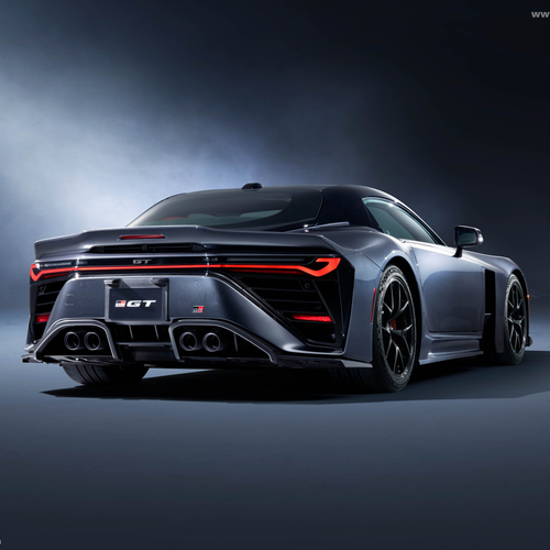 2025 Toyota GR GT Concept Rear View