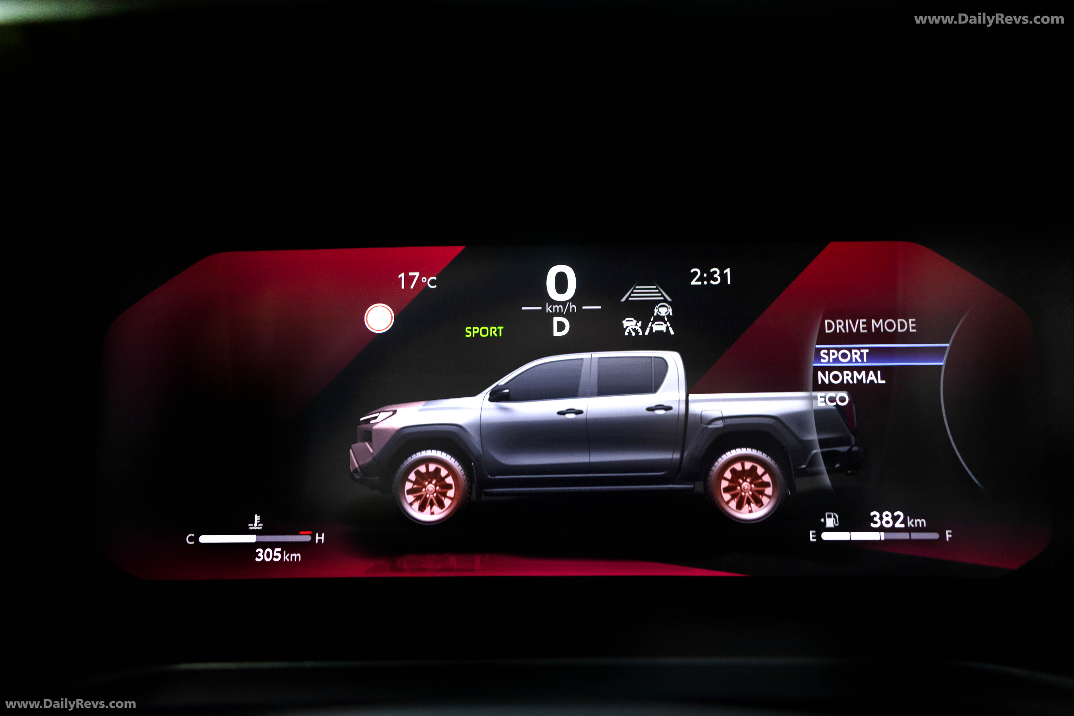 2026 Toyota Hilux Rogue Interior