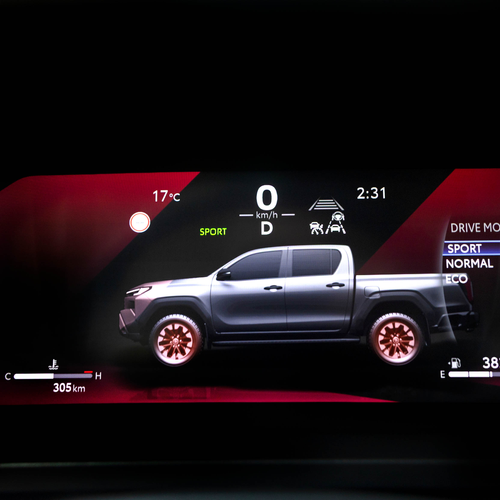 2026 Toyota Hilux Rogue Interior