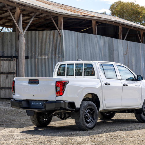 2026 Toyota Hilux WorkMate Rear View