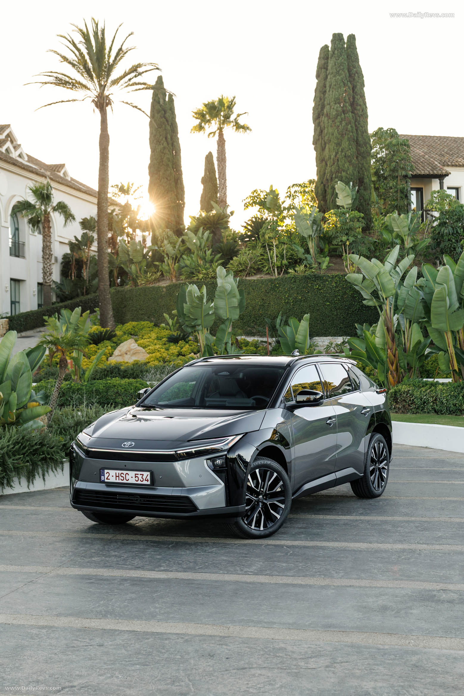 2026 Toyota bZ4X AWD Precious Metal Front View