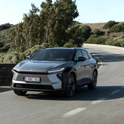 2026 Toyota bZ4X AWD Precious Metal Front View