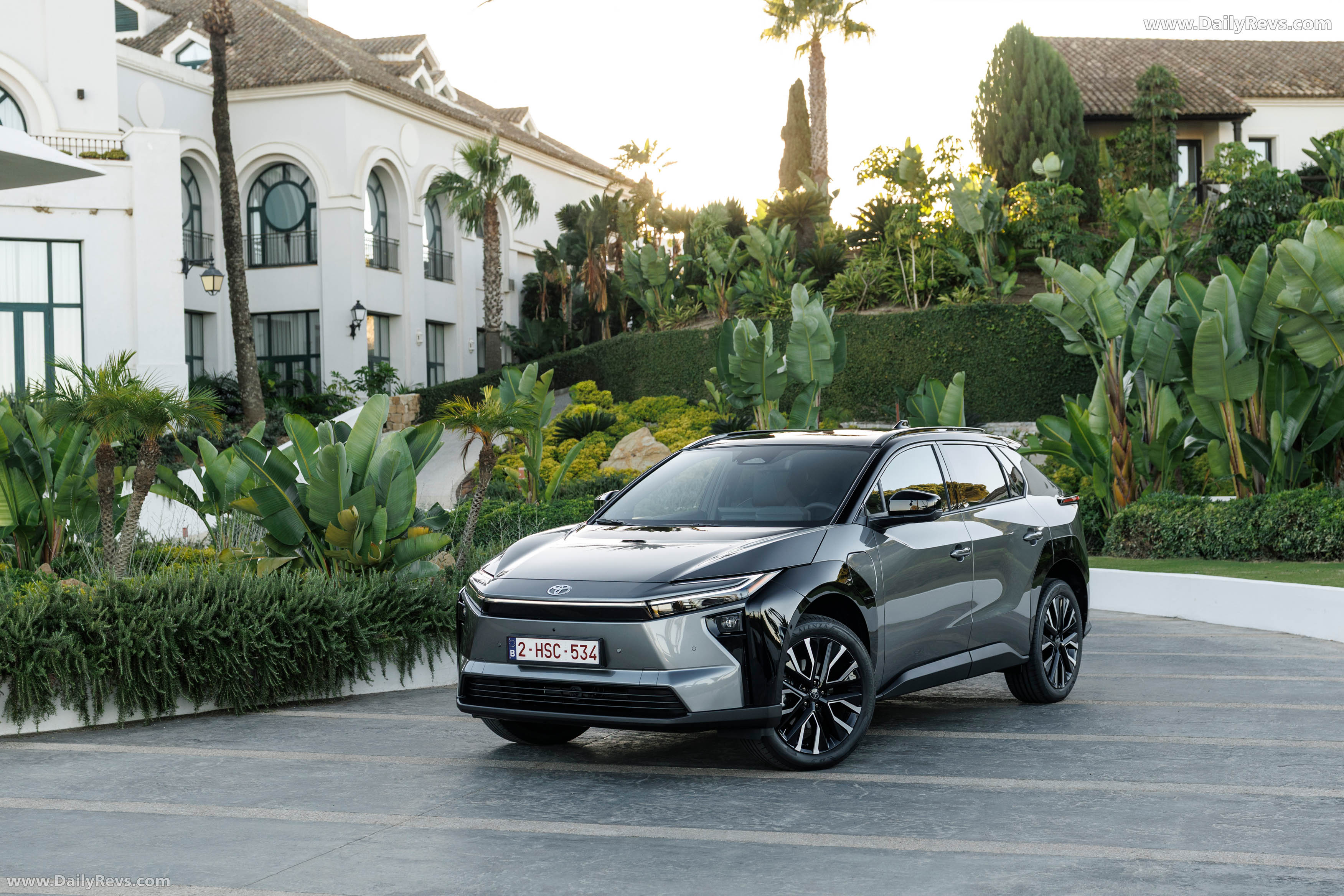 2026 Toyota bZ4X AWD Precious Metal Front View