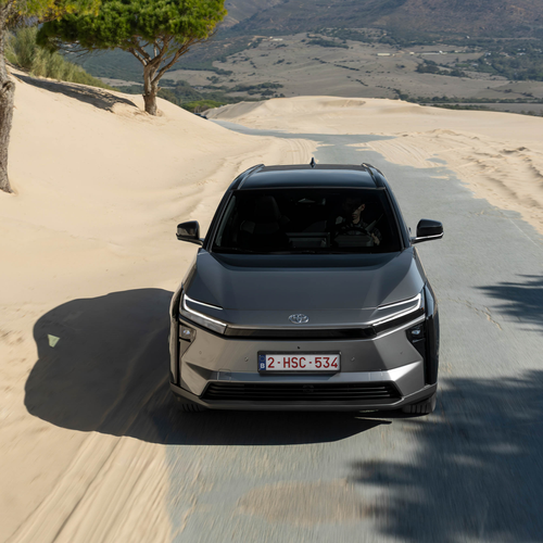 2026 Toyota bZ4X AWD Precious Metal Top View