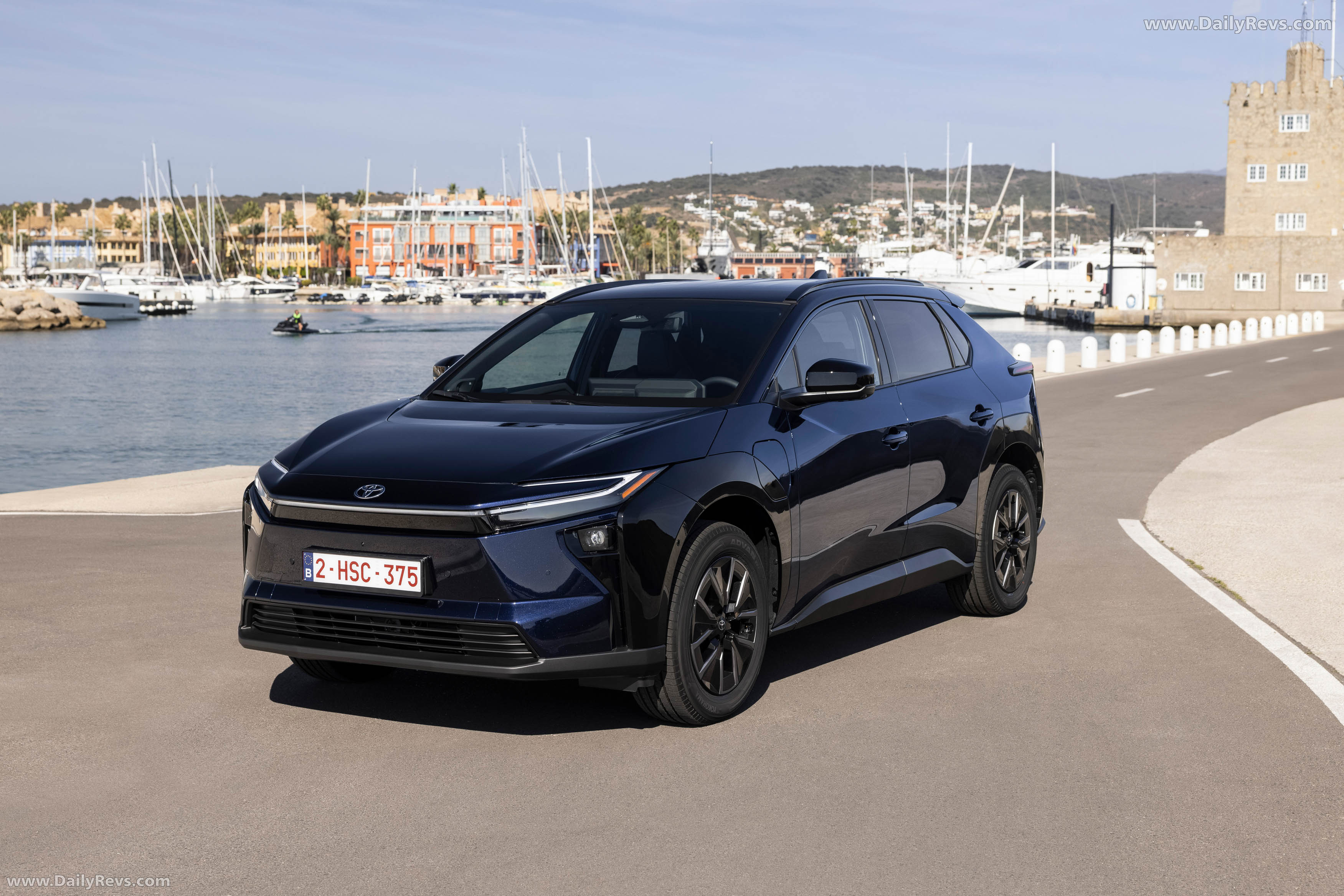 2026 Toyota bZ4X FWD Deep Blue Front View
