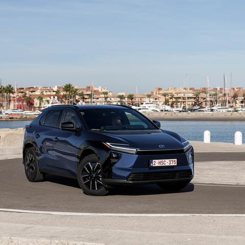 2026 Toyota bZ4X FWD Deep Blue Front View
