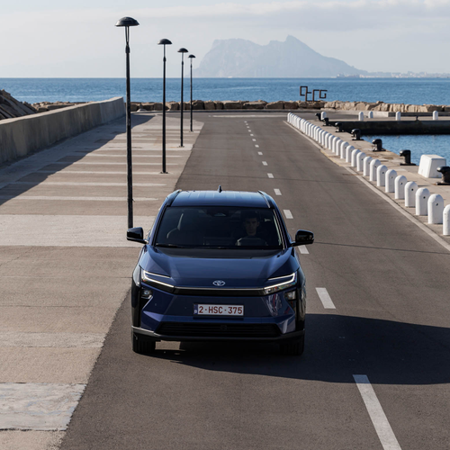2026 Toyota bZ4X FWD Deep Blue Front View