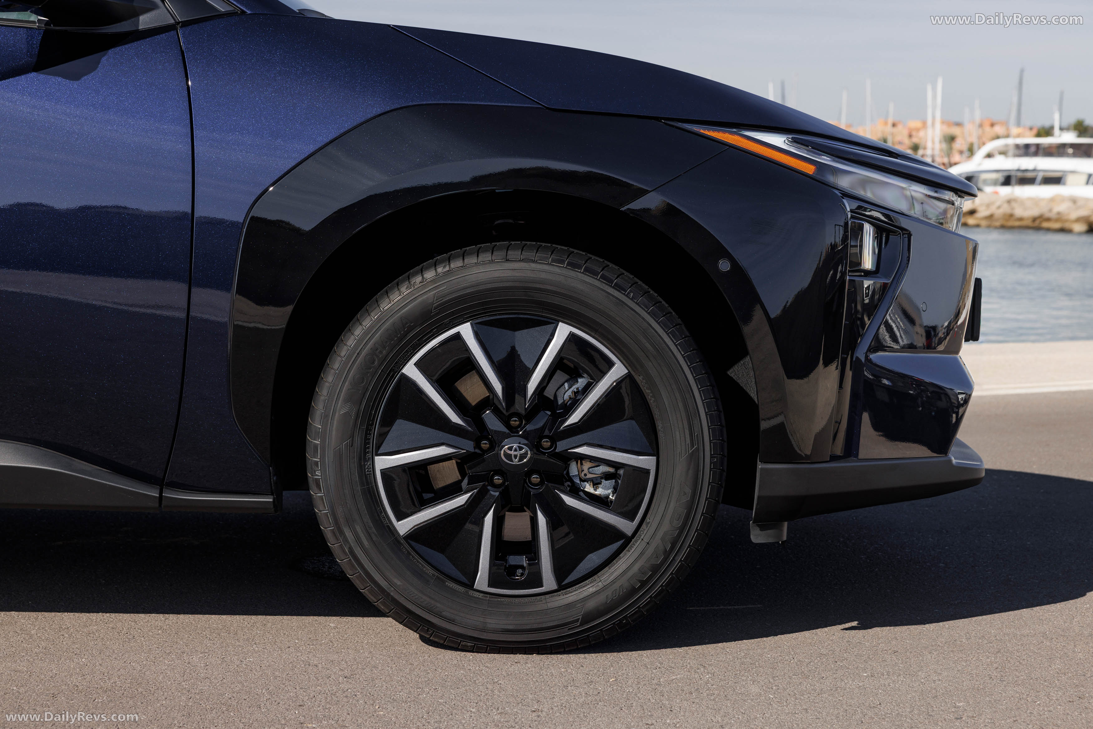 2026 Toyota bZ4X FWD Deep Blue Exterior