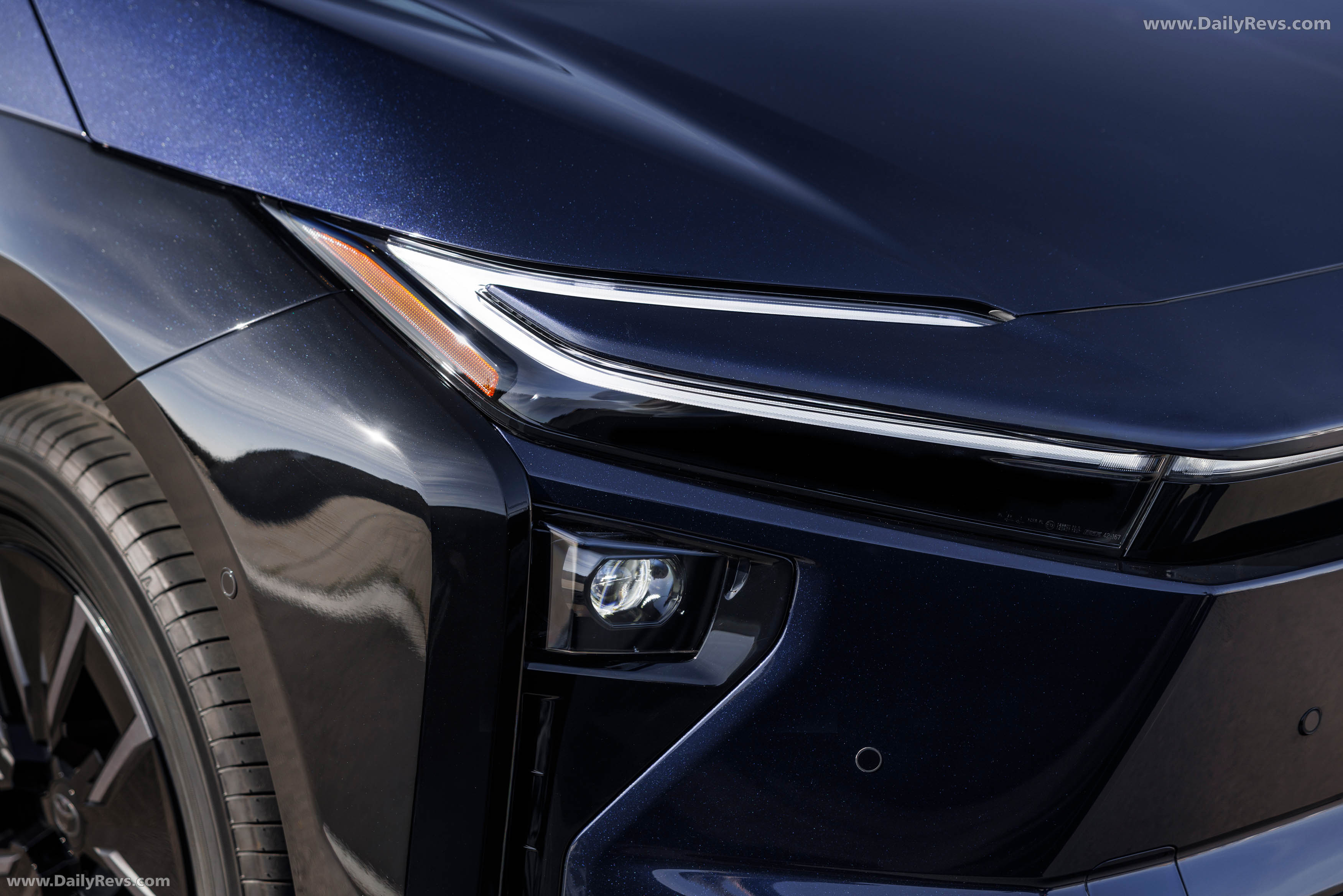 2026 Toyota bZ4X FWD Deep Blue Exterior