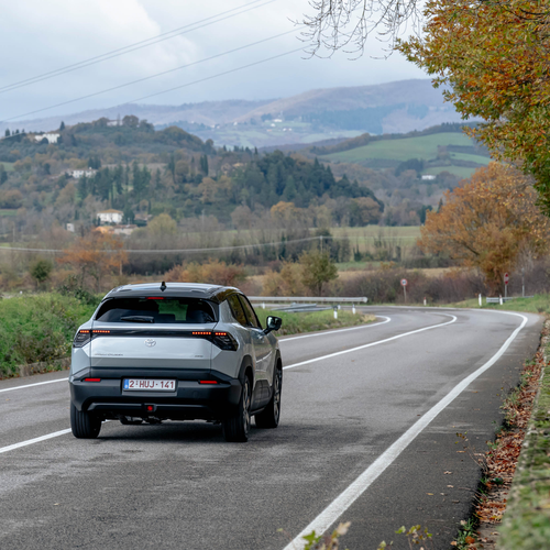 2026 Toyota Urban Cruiser AWD Rear View