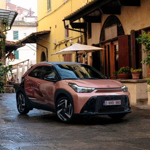 2026 Toyota Aygo X High Grade Cinnamon Front View