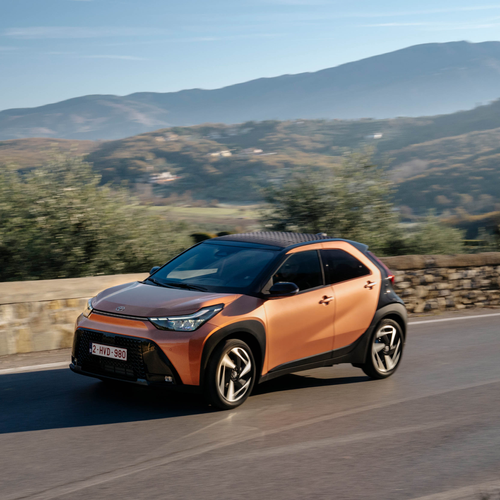 2026 Toyota Aygo X High Grade Cinnamon Front View