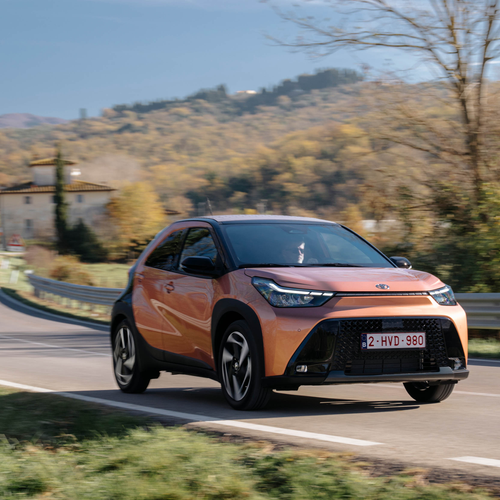 2026 Toyota Aygo X High Grade Cinnamon Front View