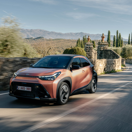 2026 Toyota Aygo X High Grade Cinnamon Front View