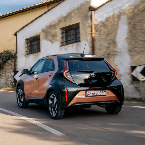 2026 Toyota Aygo X High Grade Cinnamon Rear View