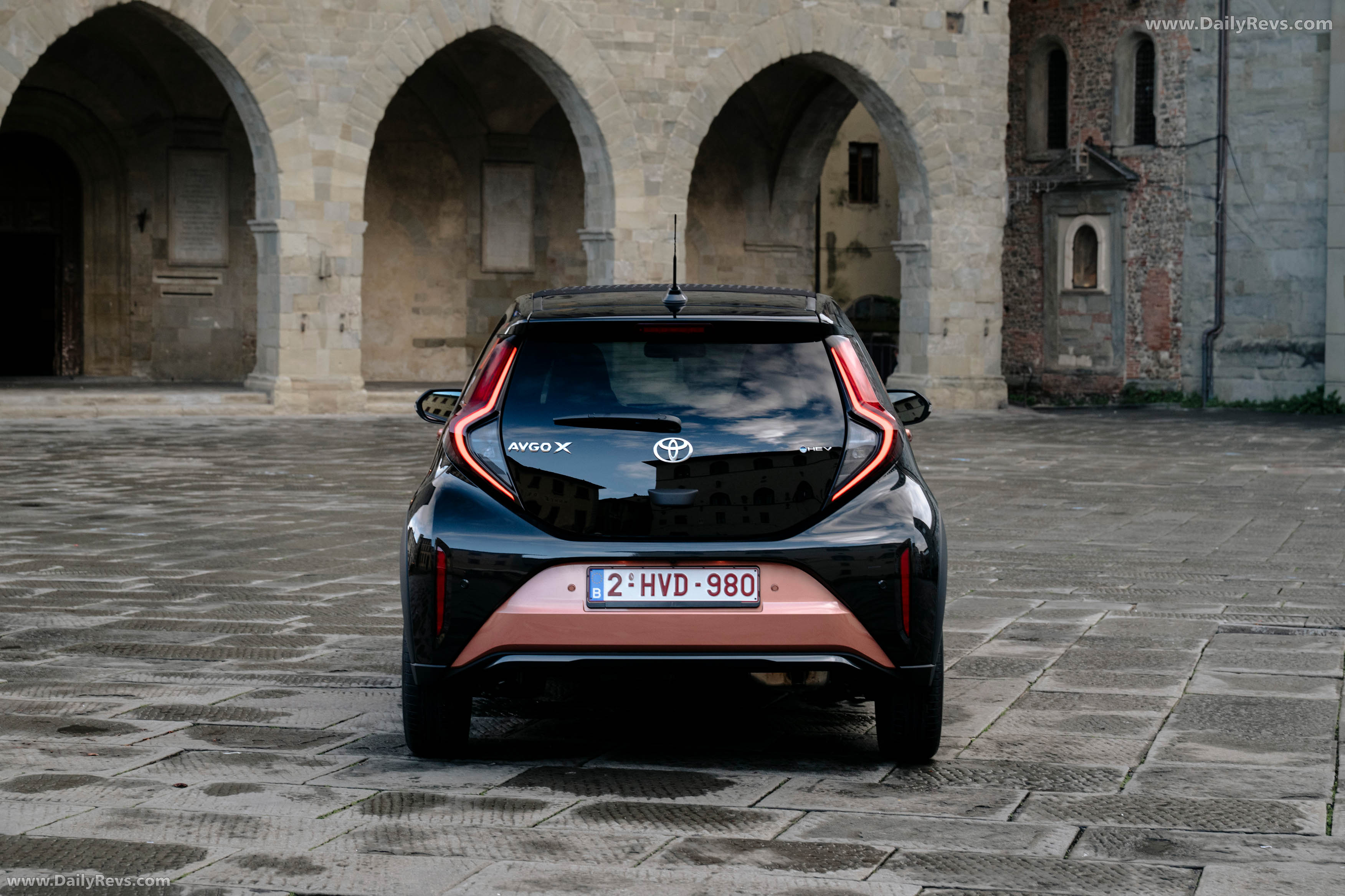 2026 Toyota Aygo X High Grade Cinnamon Rear View