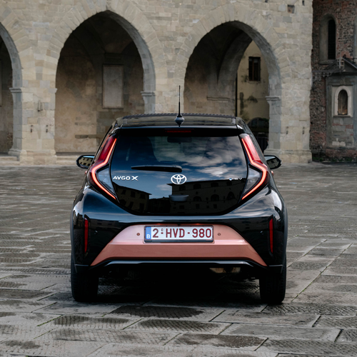 2026 Toyota Aygo X High Grade Cinnamon Rear View