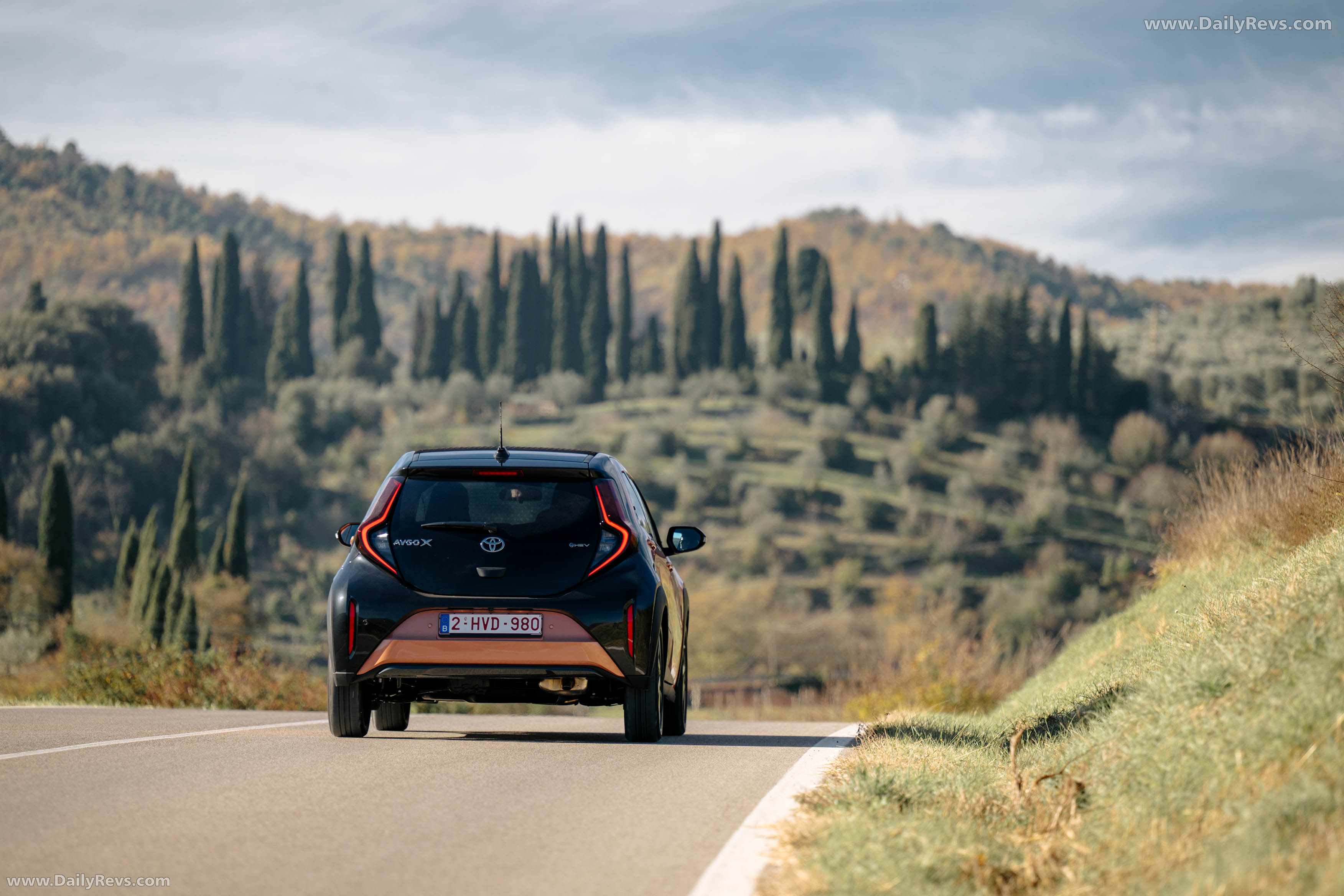2026 Toyota Aygo X High Grade Cinnamon Rear View
