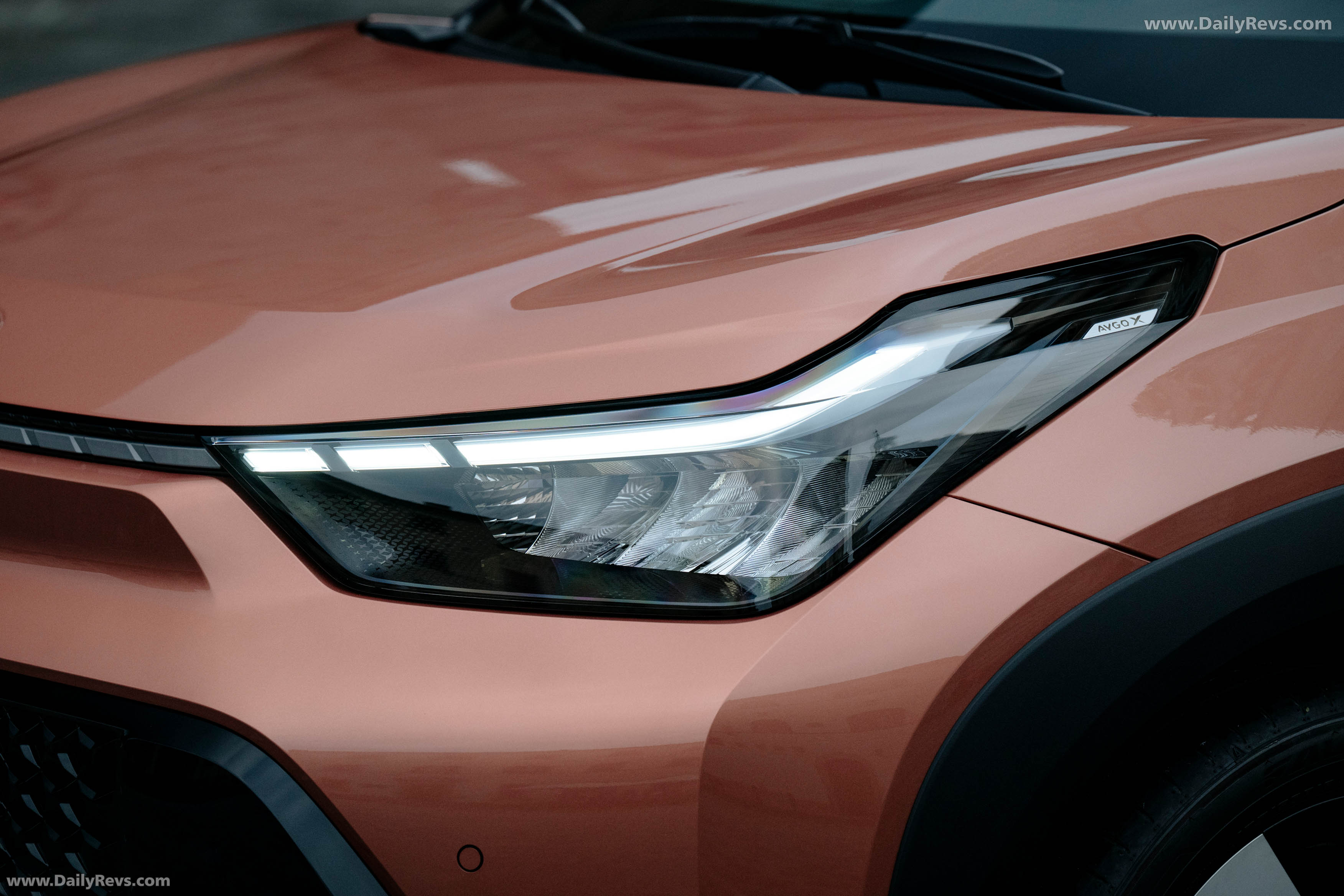 2026 Toyota Aygo X High Grade Cinnamon Exterior