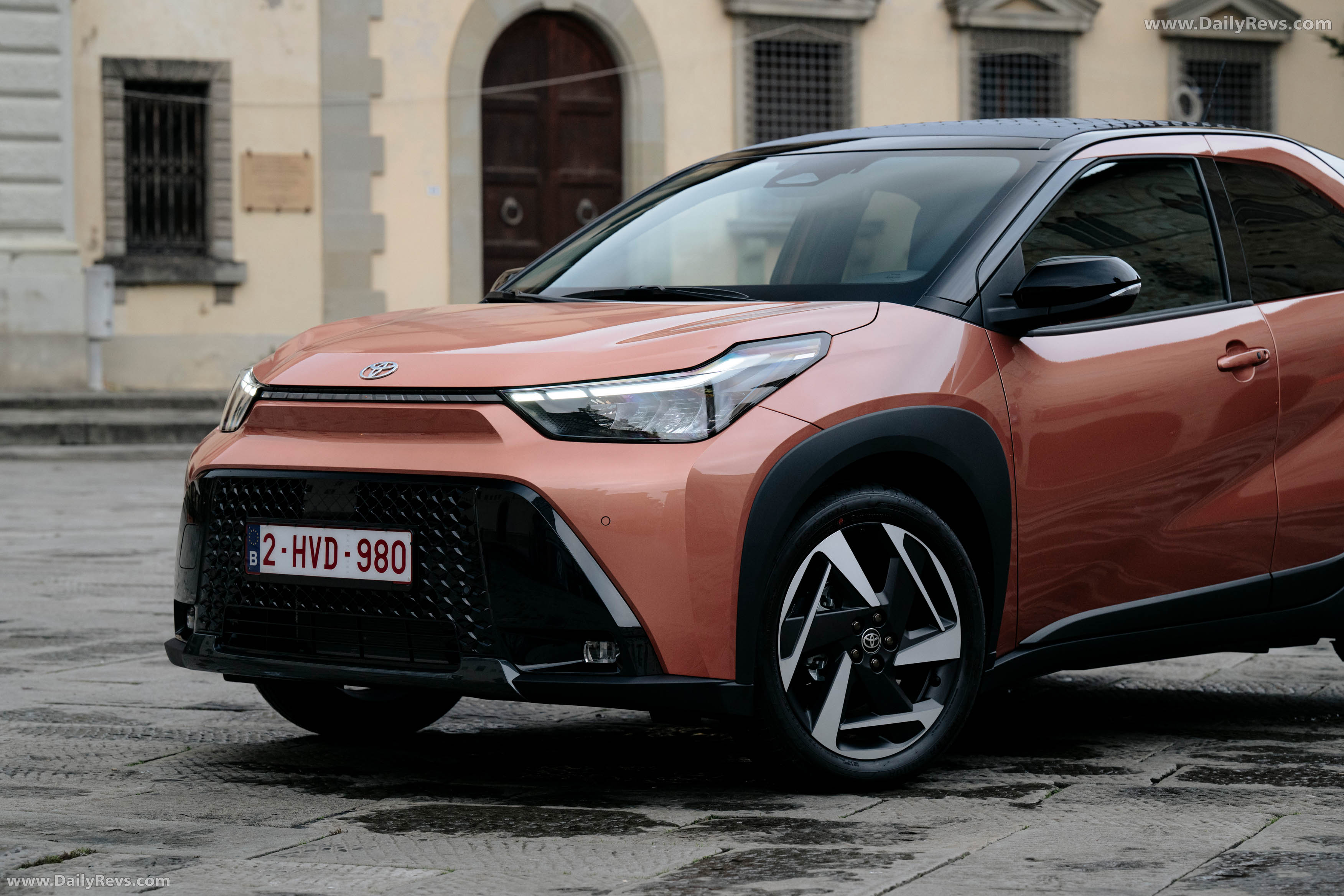 2026 Toyota Aygo X High Grade Cinnamon Exterior