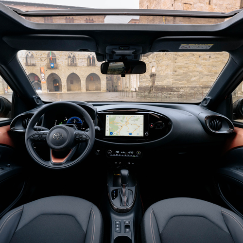 2026 Toyota Aygo X High Grade Cinnamon Interior