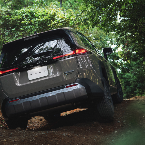 2026 Toyota RAV4 Adventure HEV Japanese Version Rear View