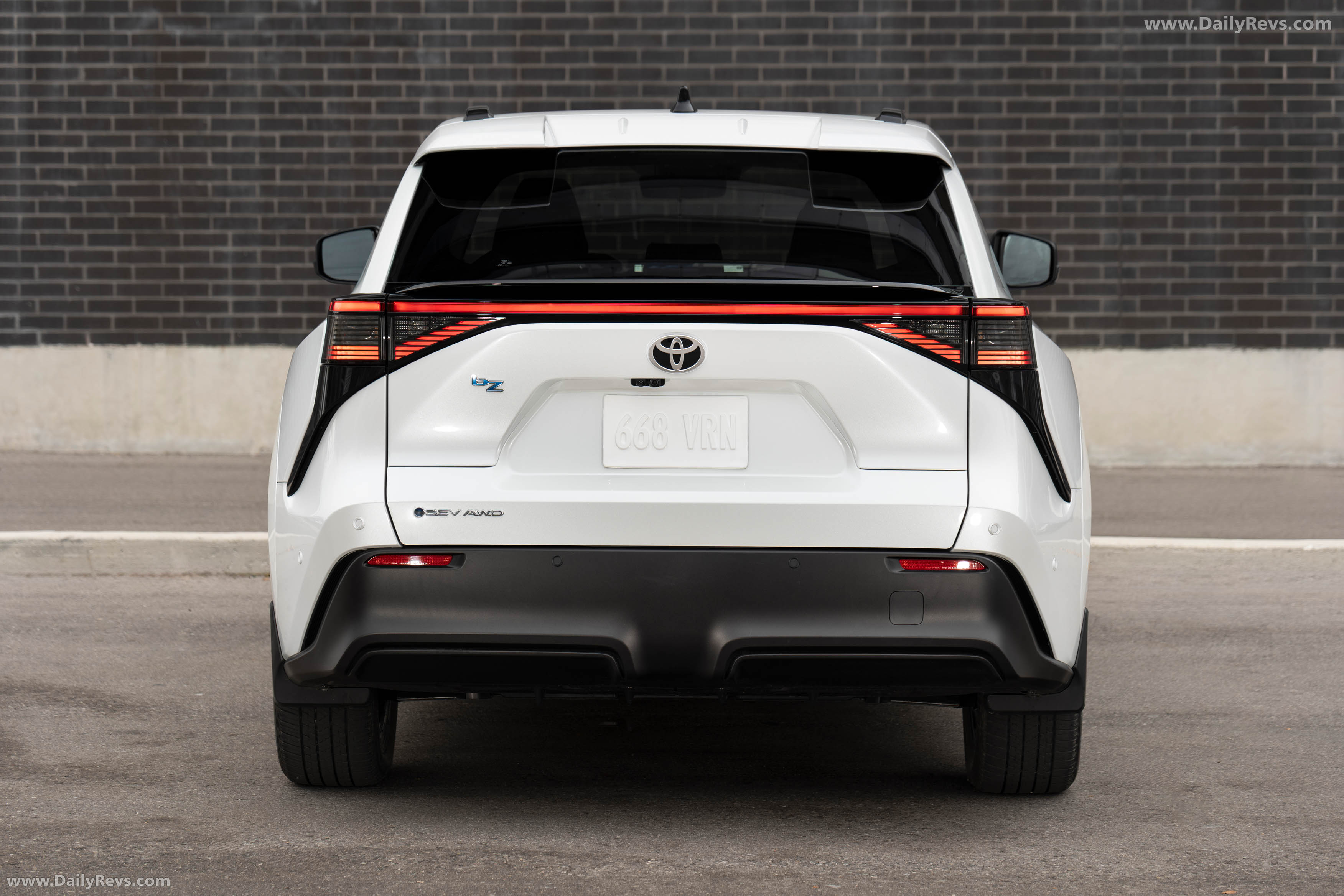 2026 Toyota bZ US Version Rear View