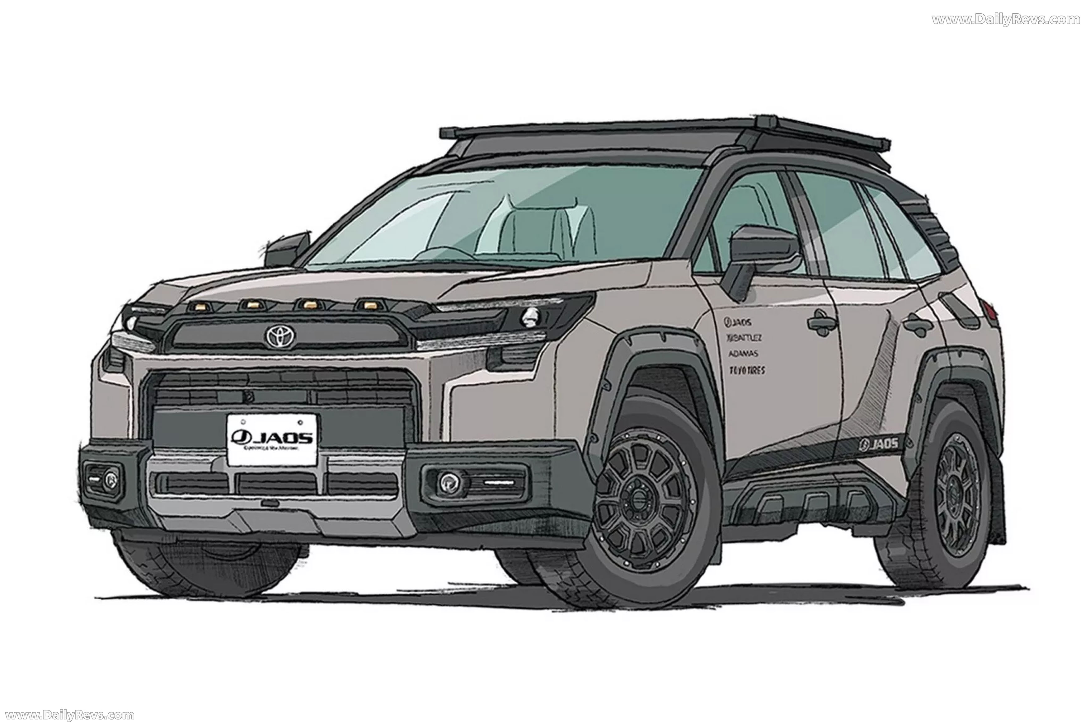 2026 Toyota RAV4 Adventure JAOS Concept Interior