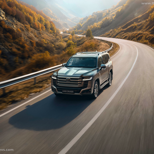 2026 Toyota Land Cruiser 300 Hybrid Top View