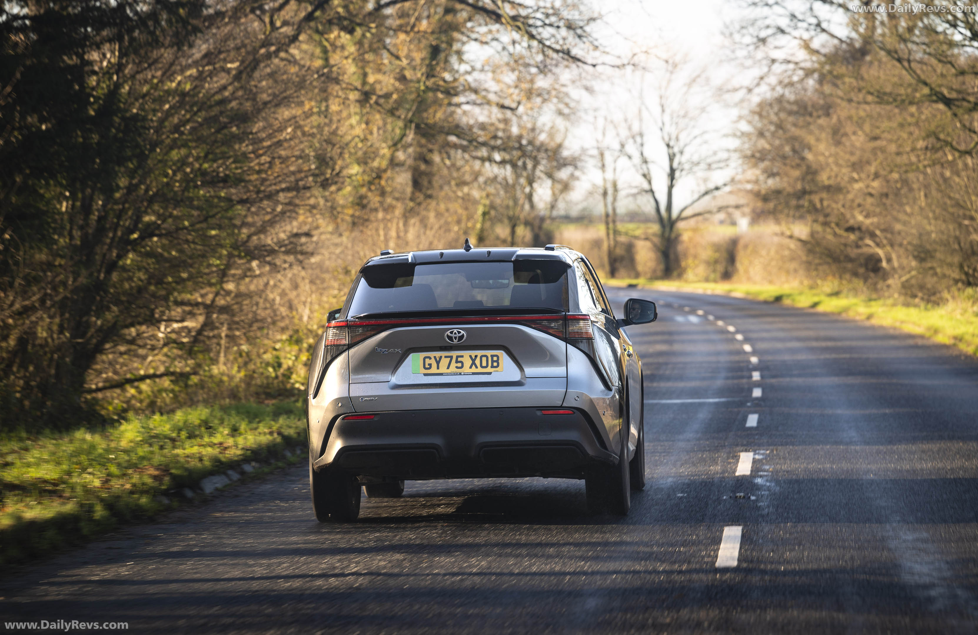 2026 Toyota bZ4X UK Version Rear View