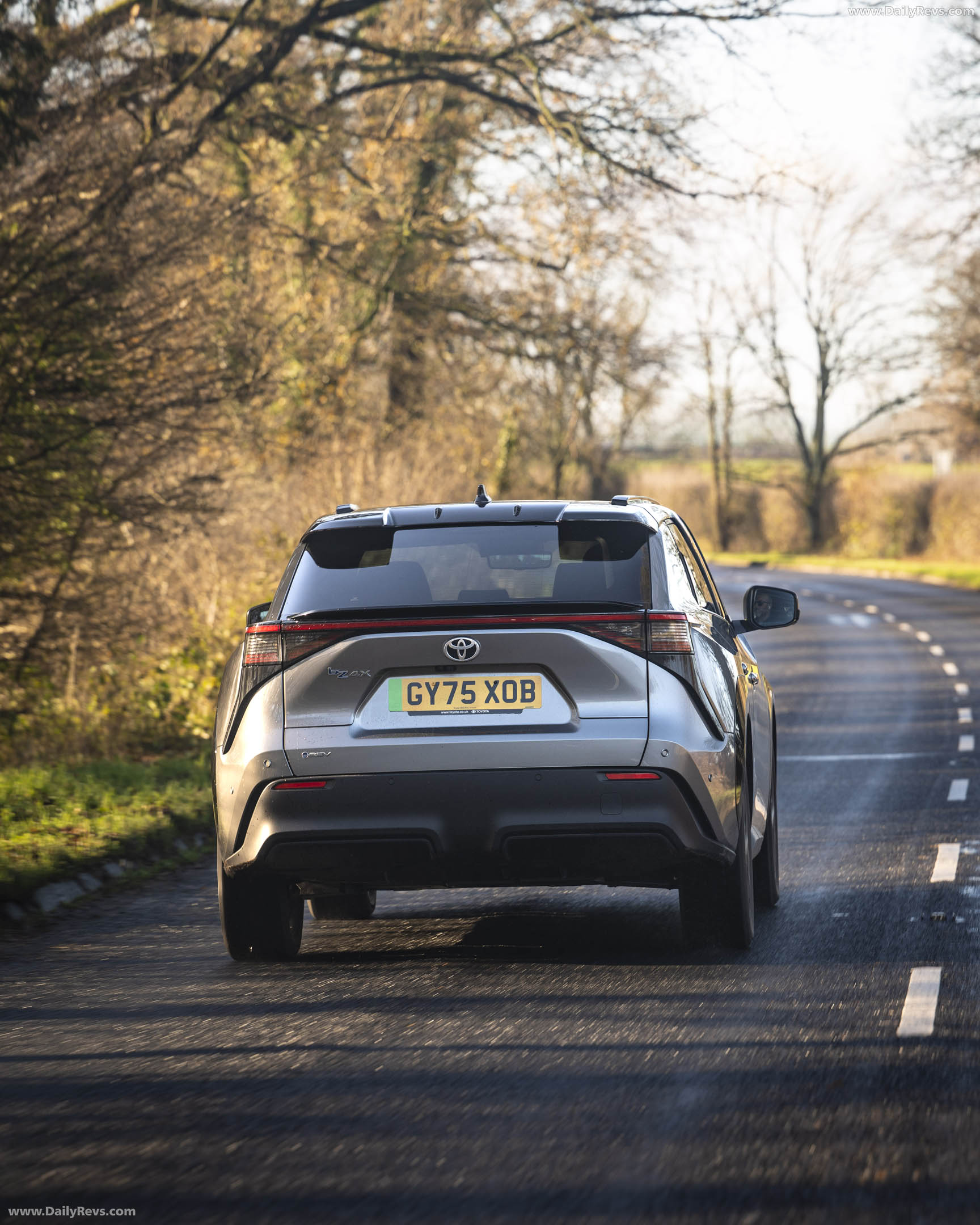 2026 Toyota bZ4X UK Version Rear View