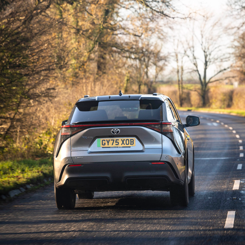 2026 Toyota bZ4X UK Version Rear View