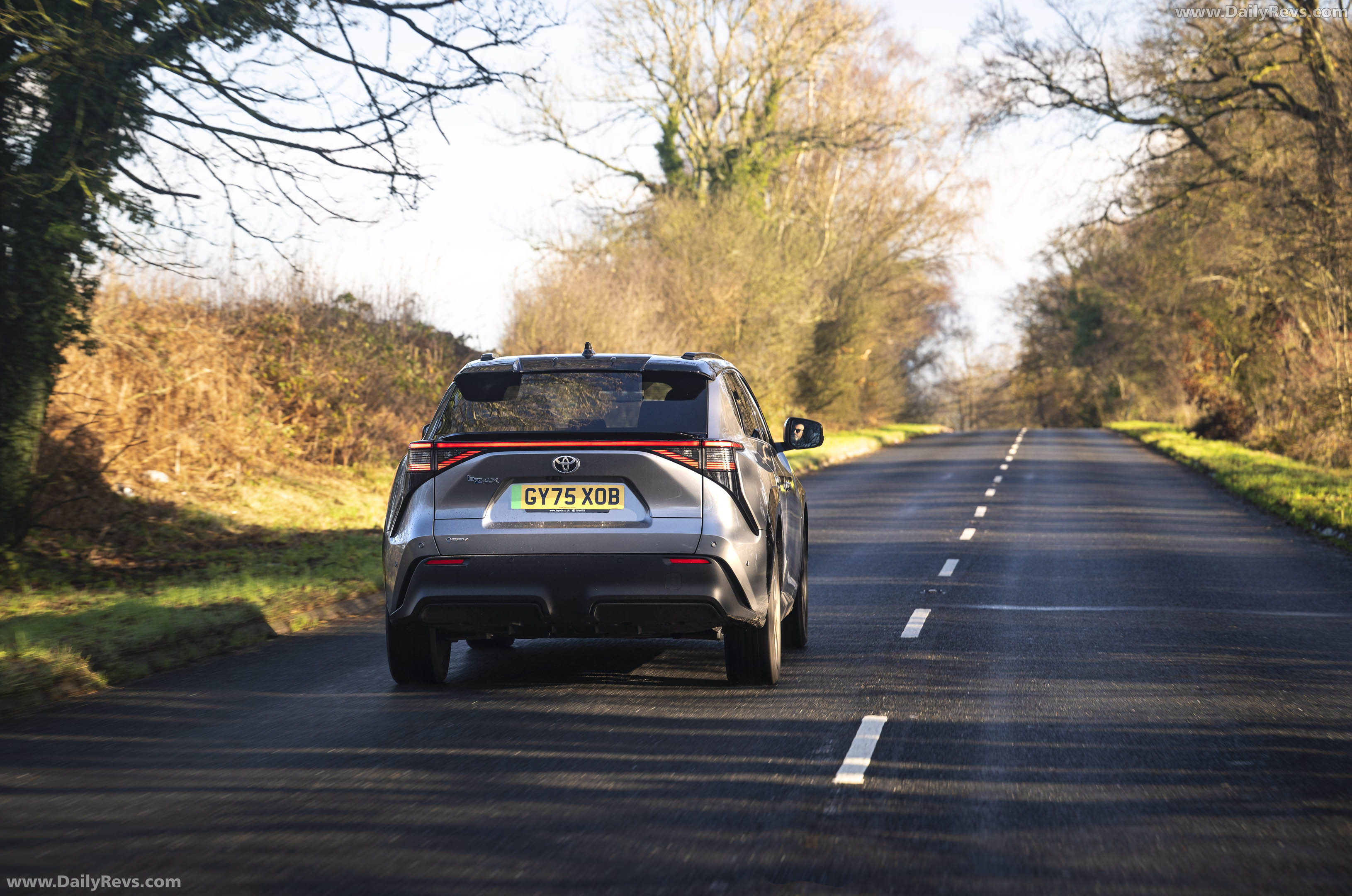 2026 Toyota bZ4X UK Version Rear View