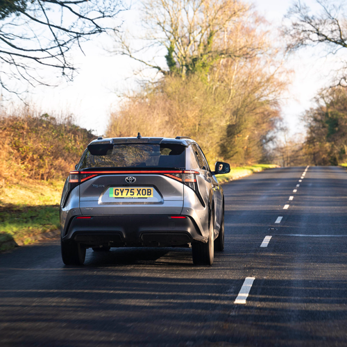 2026 Toyota bZ4X UK Version Rear View