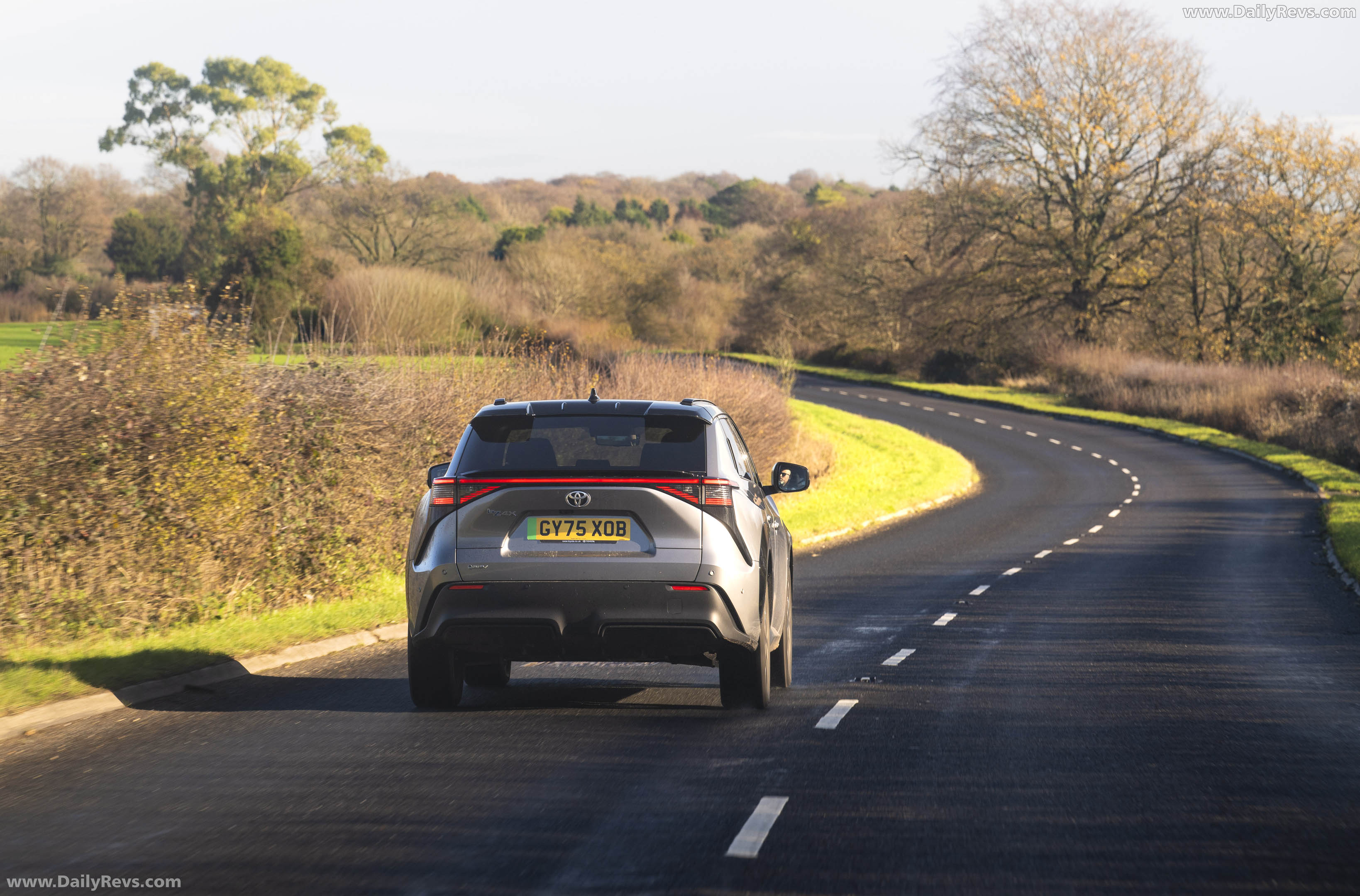 2026 Toyota bZ4X UK Version Rear View