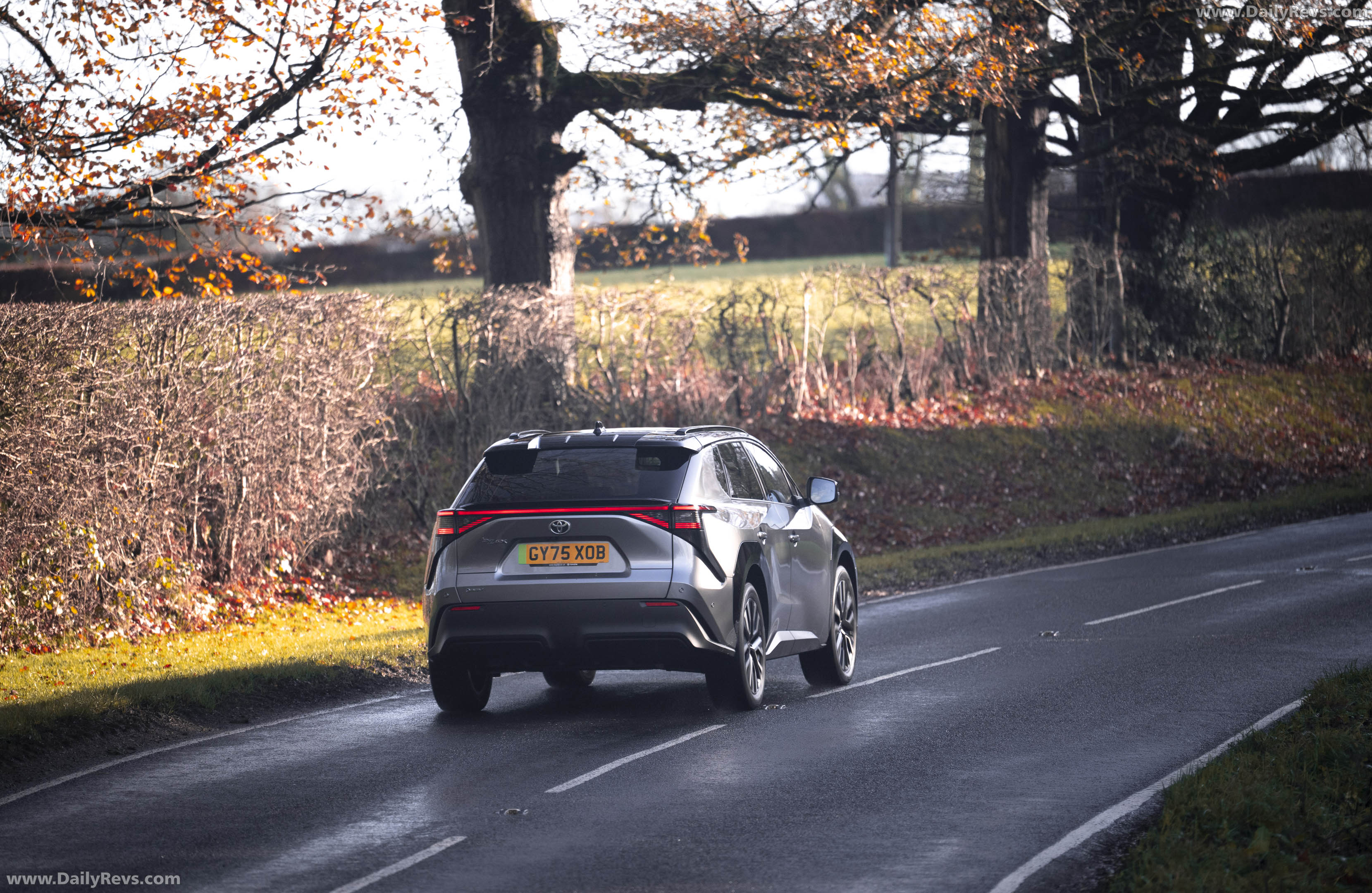 2026 Toyota bZ4X UK Version Rear View