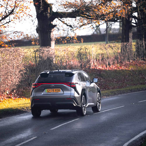 2026 Toyota bZ4X UK Version Rear View