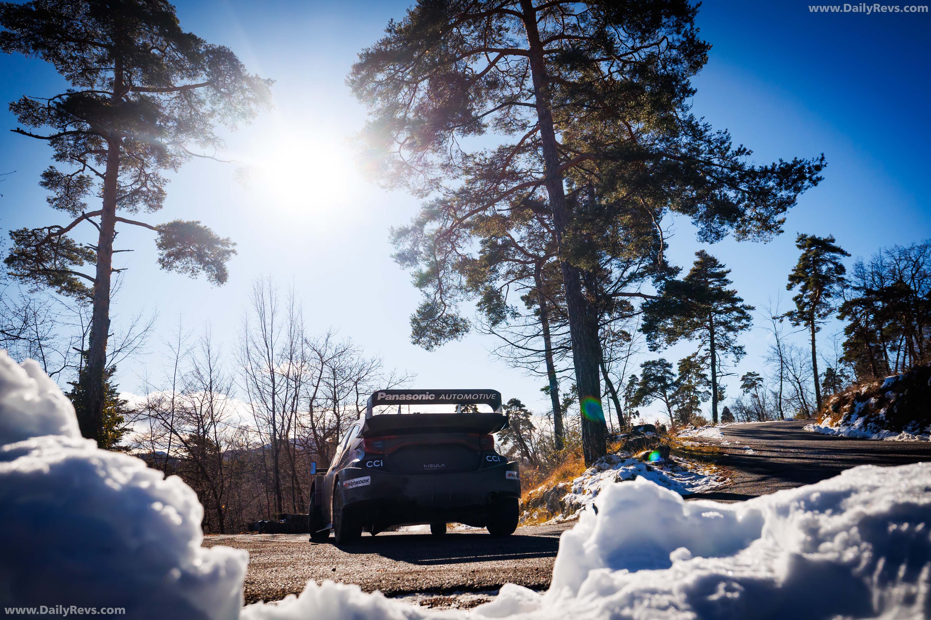 2026 Toyota GR Yaris Rally1 Rear View