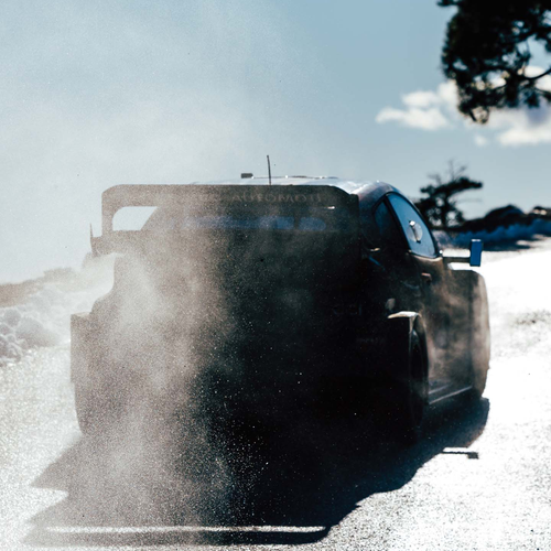 2026 Toyota GR Yaris Rally1 Rear View
