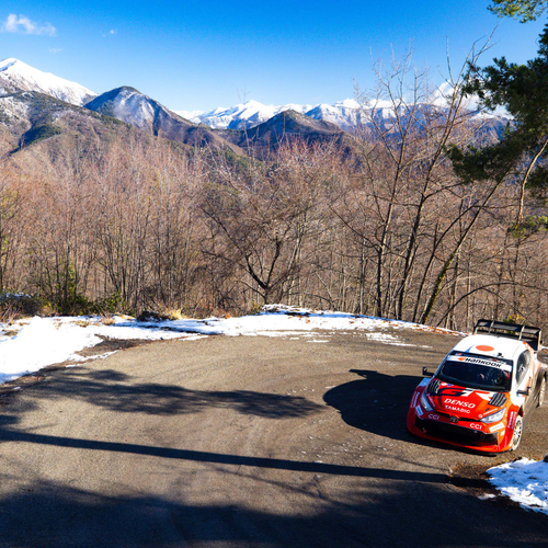 2026 Toyota GR Yaris Rally1 Top View