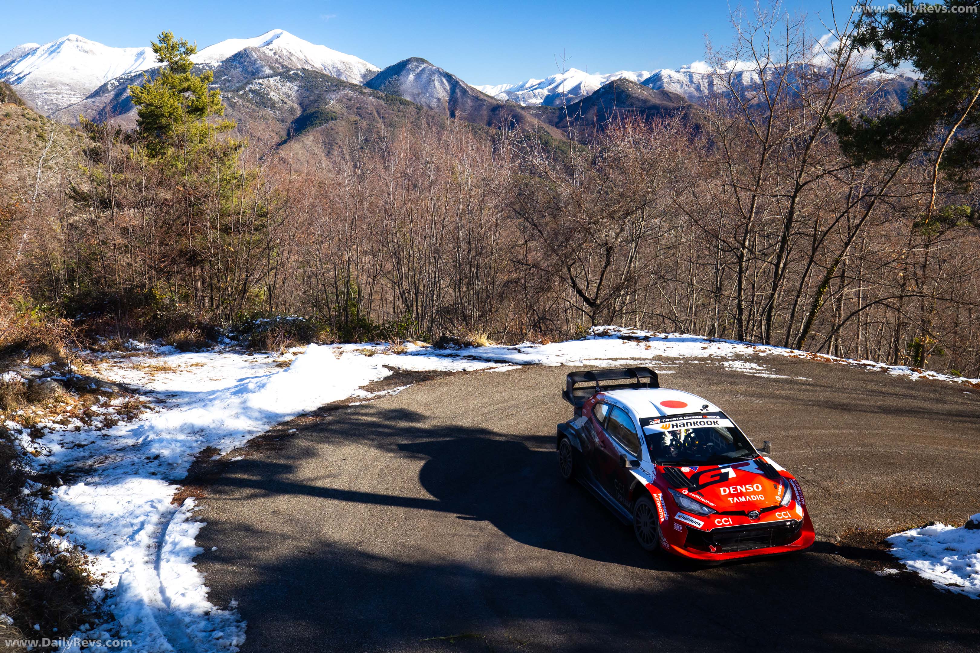 2026 Toyota GR Yaris Rally1 Top View