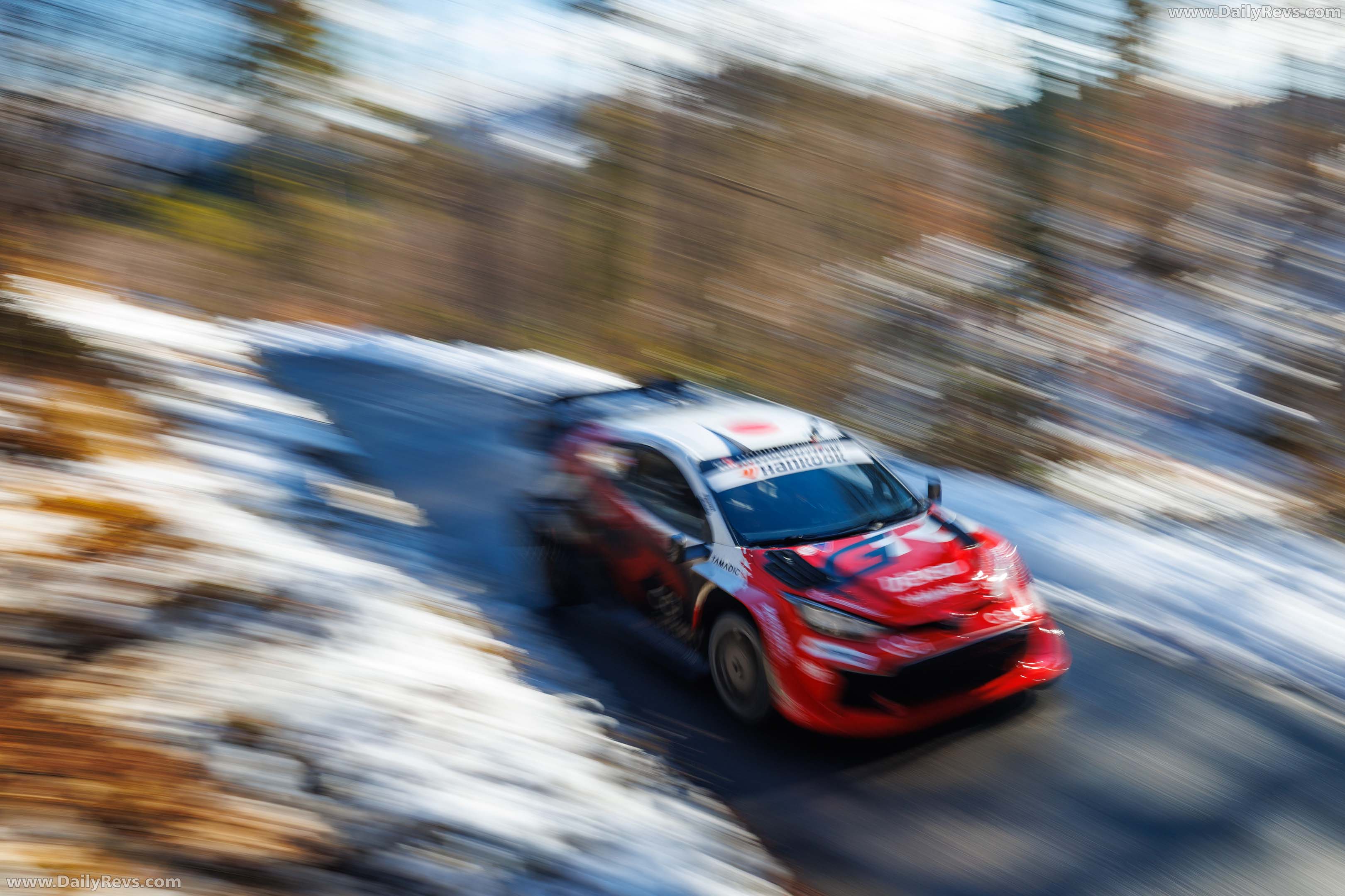 2026 Toyota GR Yaris Rally1 Top View