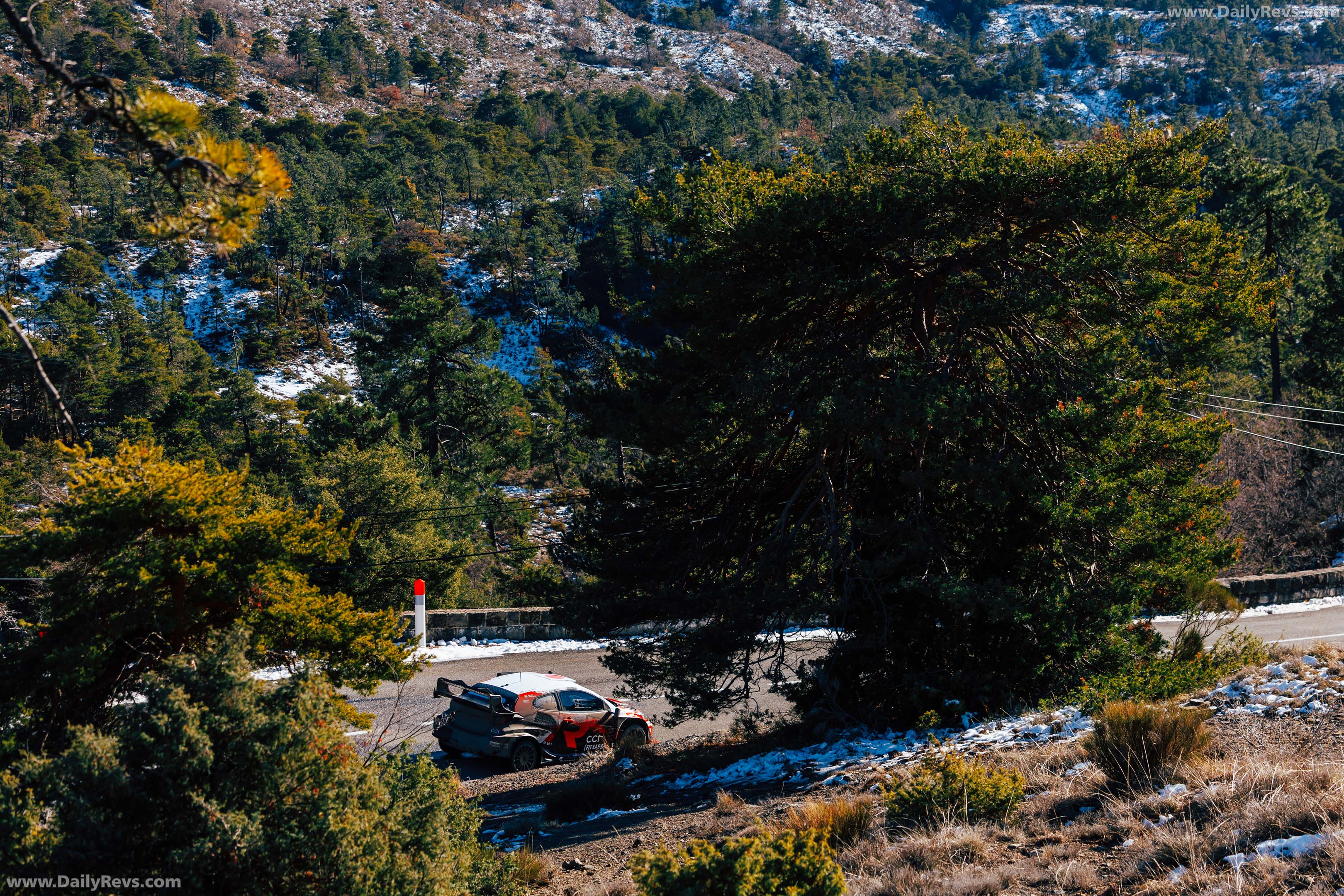 2026 Toyota GR Yaris Rally1 Top View