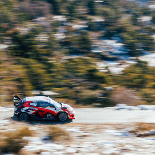 2026 Toyota GR Yaris Rally1 Top View