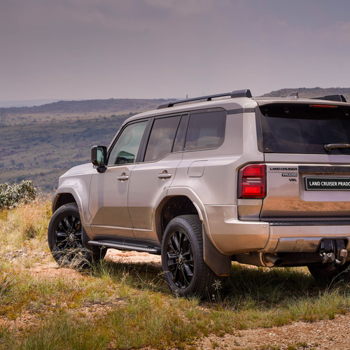 2026 Toyota Land Cruiser Prado VX-L Rear View