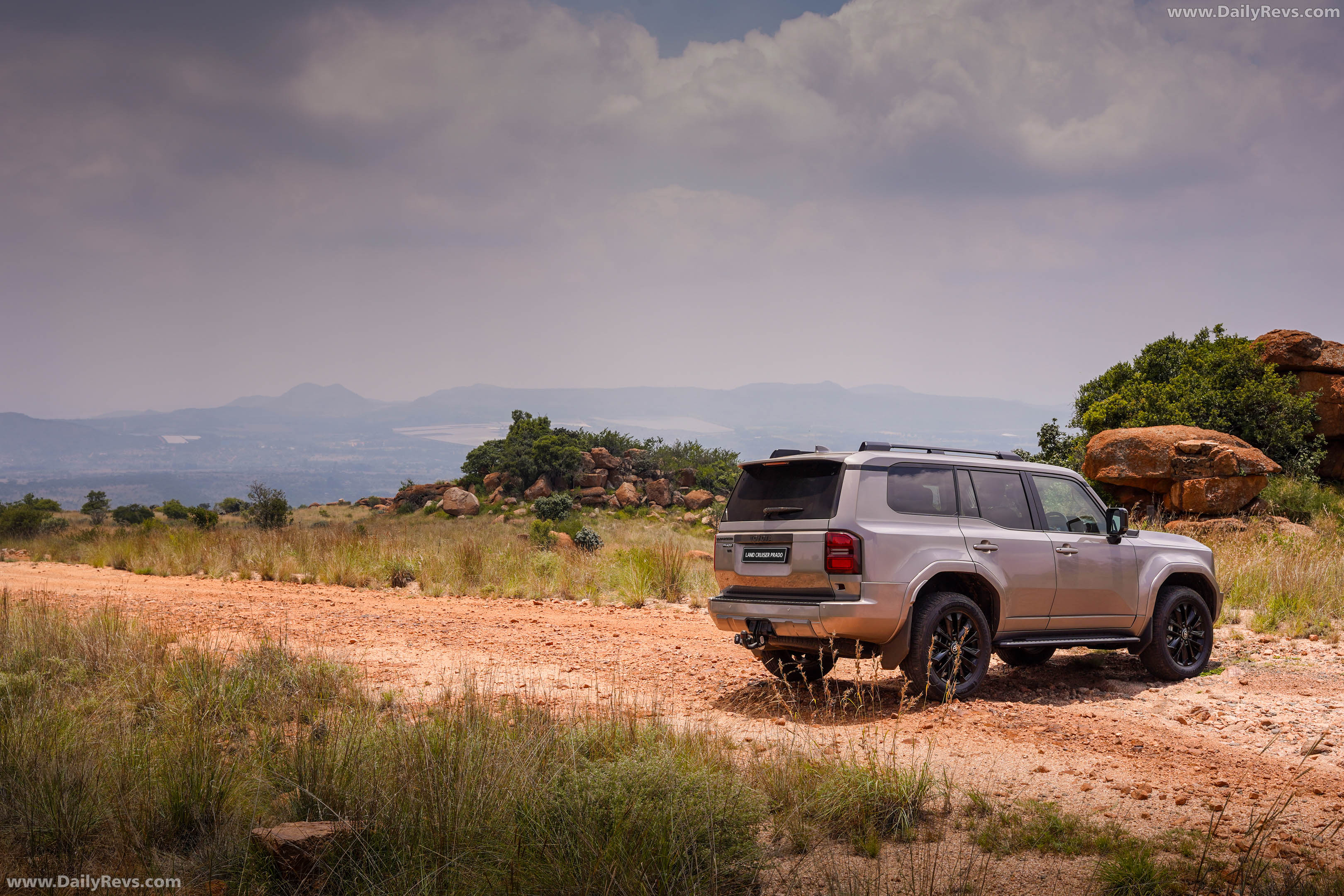 2026 Toyota Land Cruiser Prado VX-L Rear View