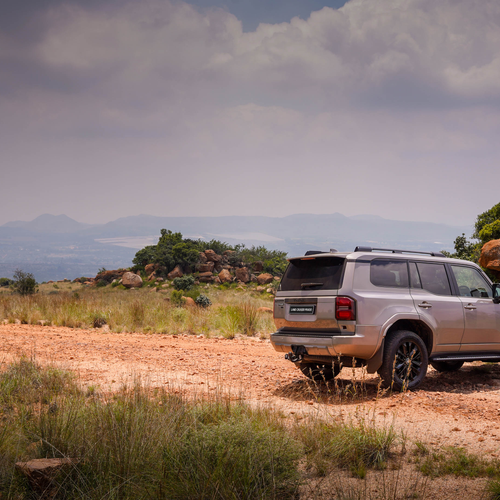 2026 Toyota Land Cruiser Prado VX-L Rear View